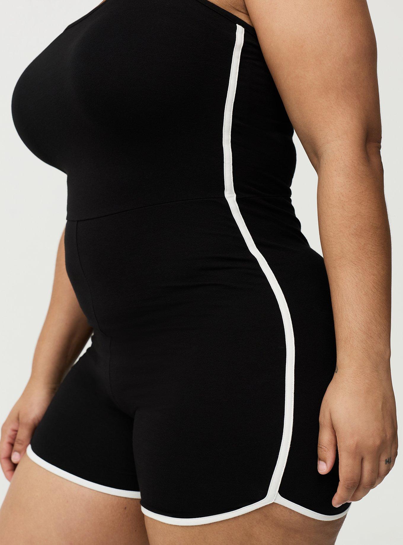 5'' Dolphin Hem One Piece, DEEP BLACK, alternate