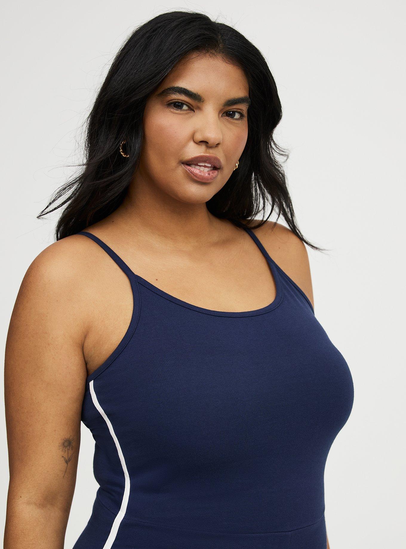 5'' Dolphin Hem One Piece, PEACOAT, alternate