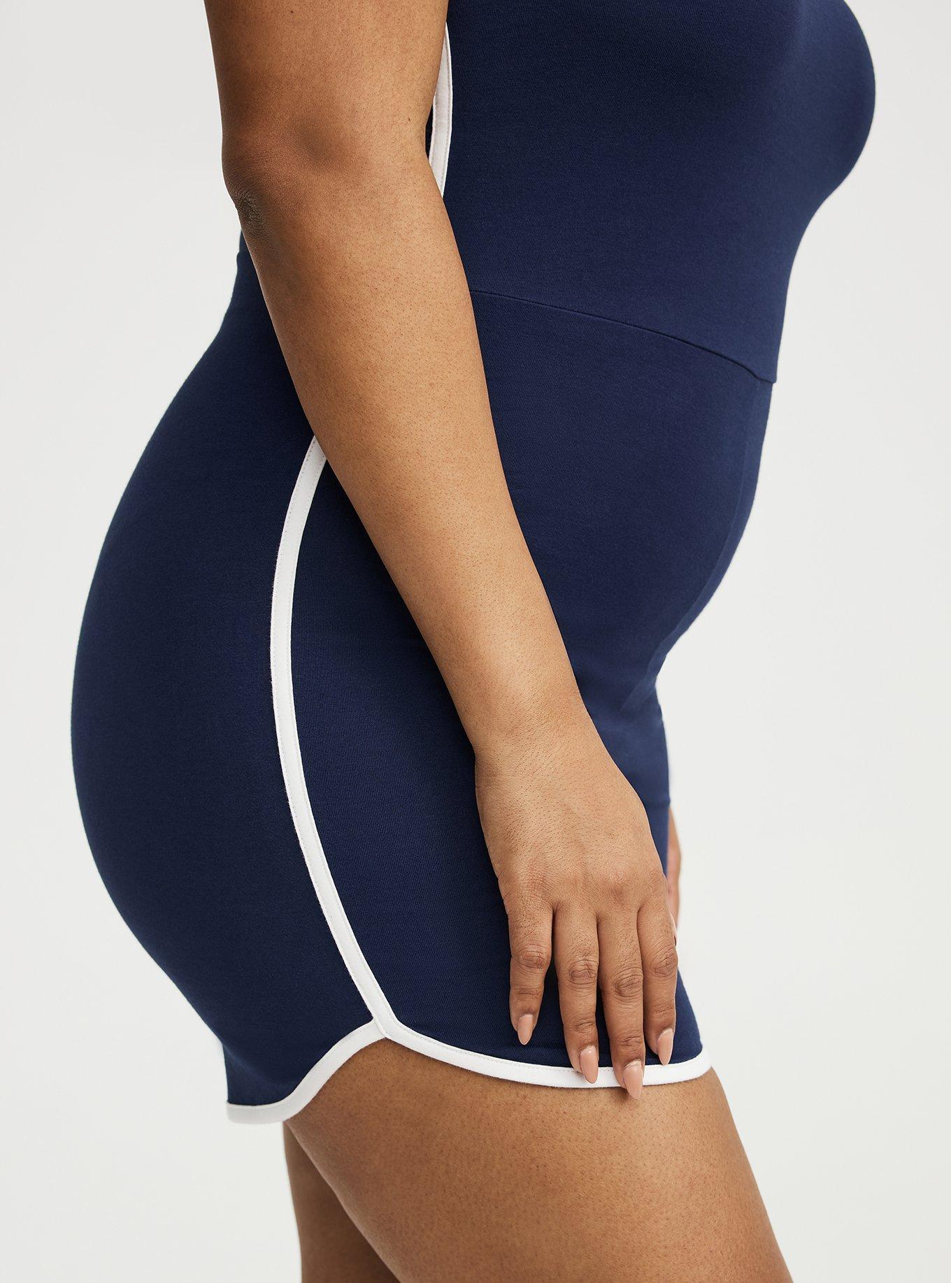 5'' Dolphin Hem One Piece, PEACOAT, alternate