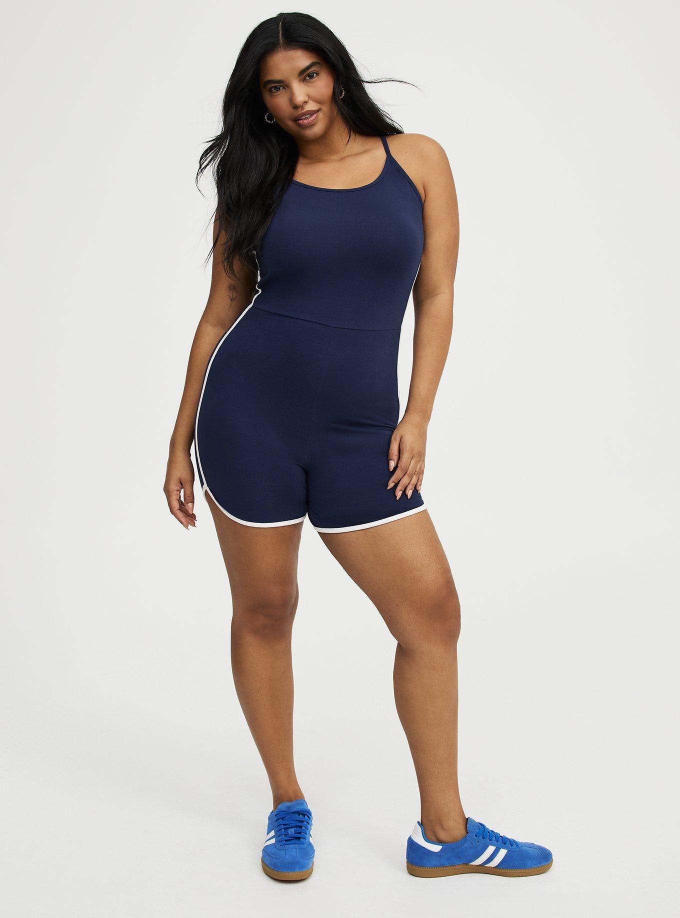 5'' Dolphin Hem One Piece, PEACOAT, hi-res