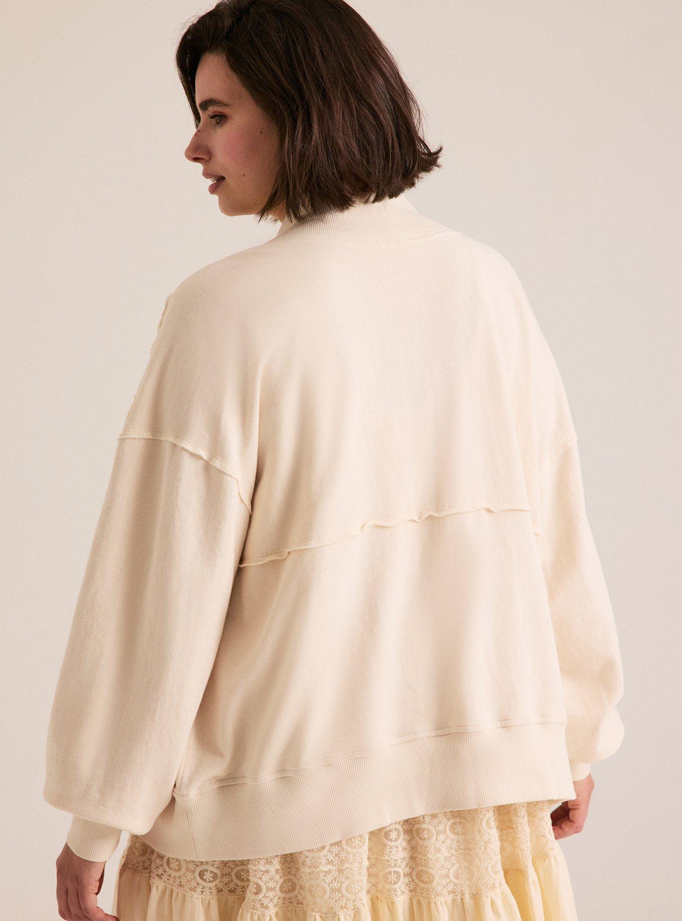 Festi Dolman Cardigan, WHITE SWAN, alternate