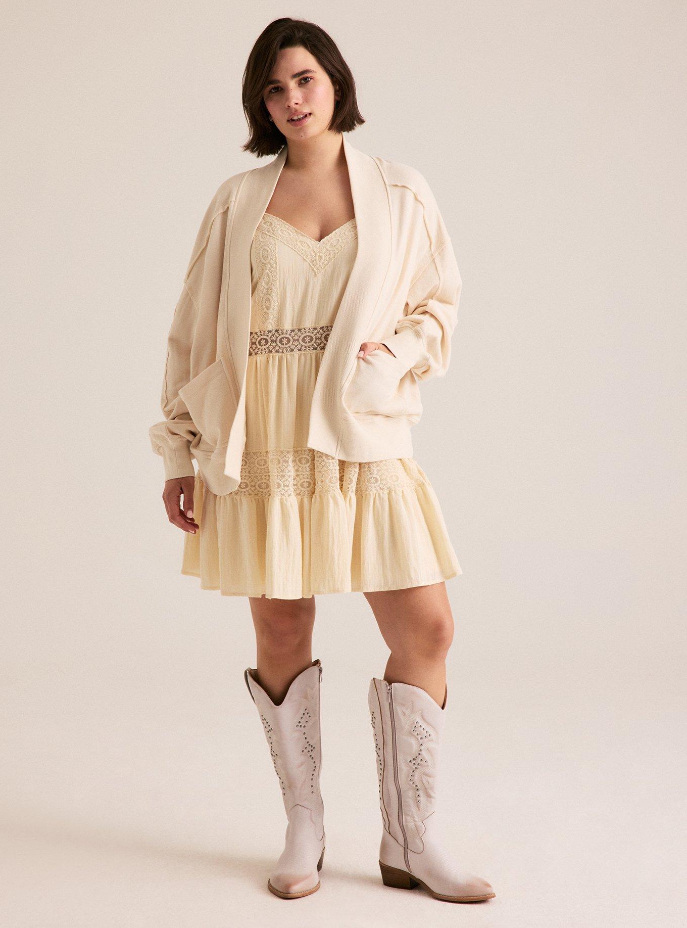 Festi Dolman Cardigan, WHITE SWAN, alternate