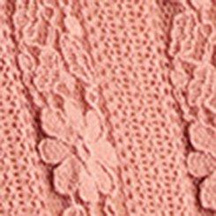 Festi Lace Crew Tee, OLD ROSE, swatch