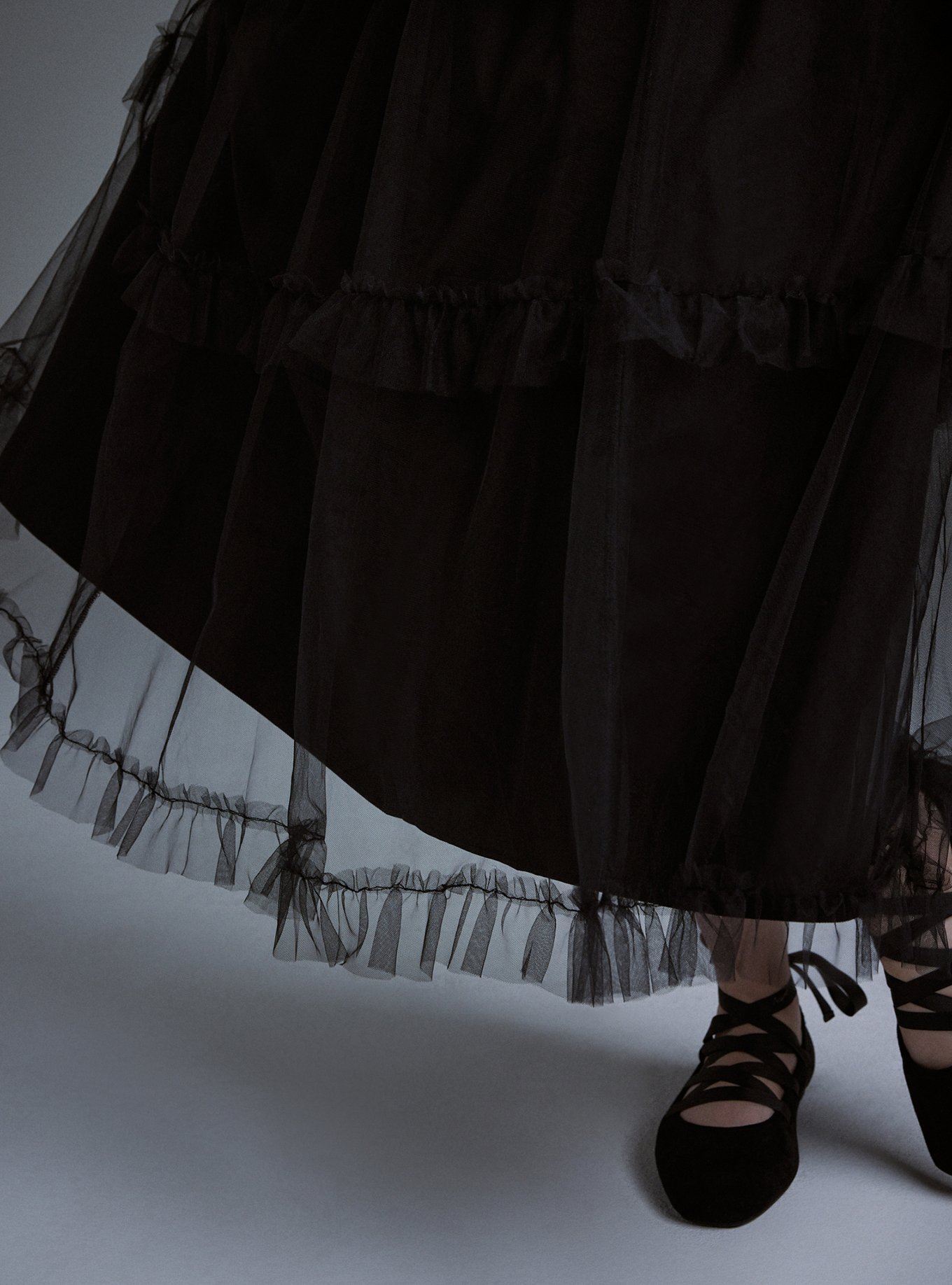 Plus Size - Nightfall Layered Tulle Skirt - Torrid