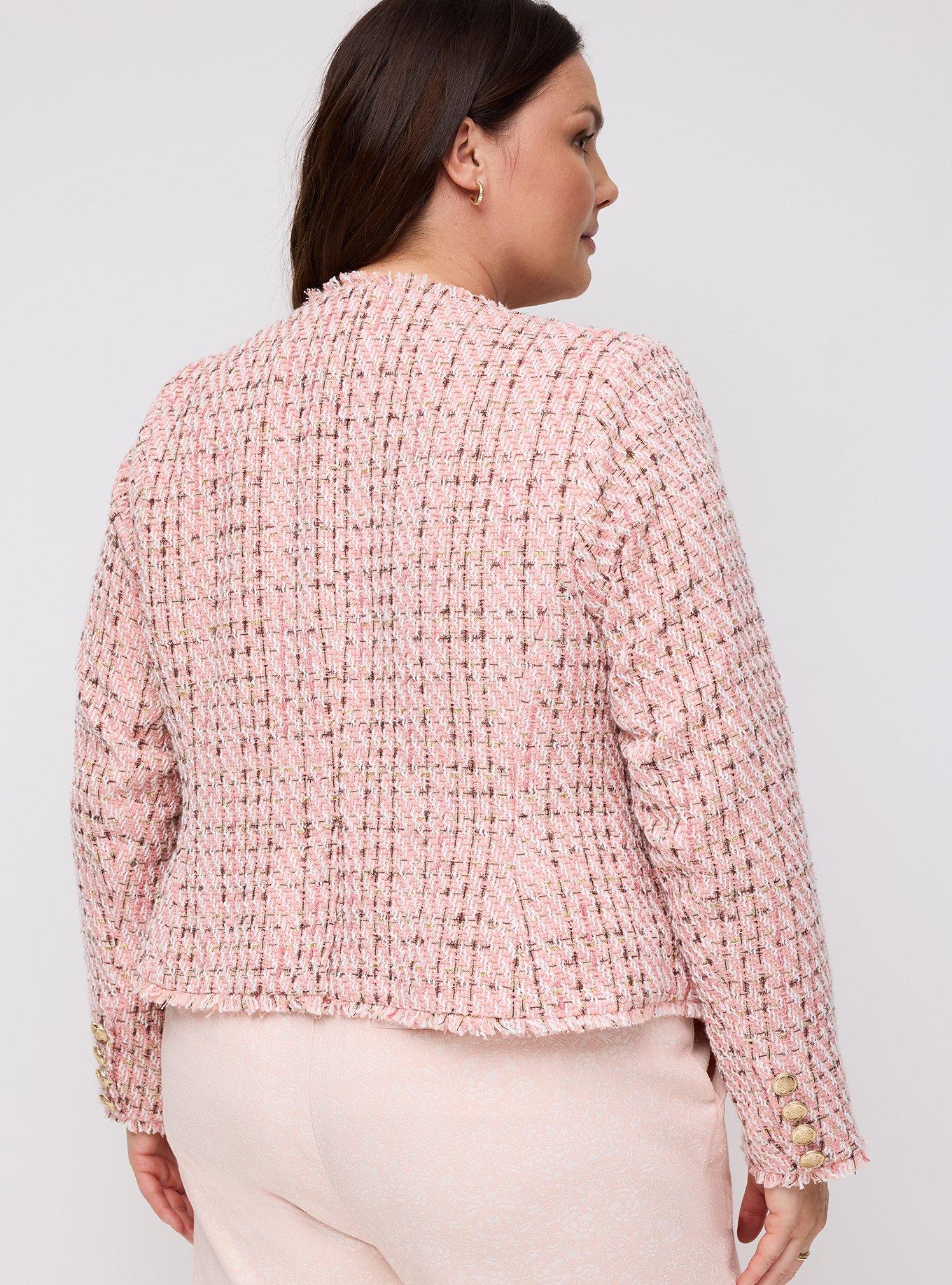 Studio Boucle Blazer, LANTANA, alternate