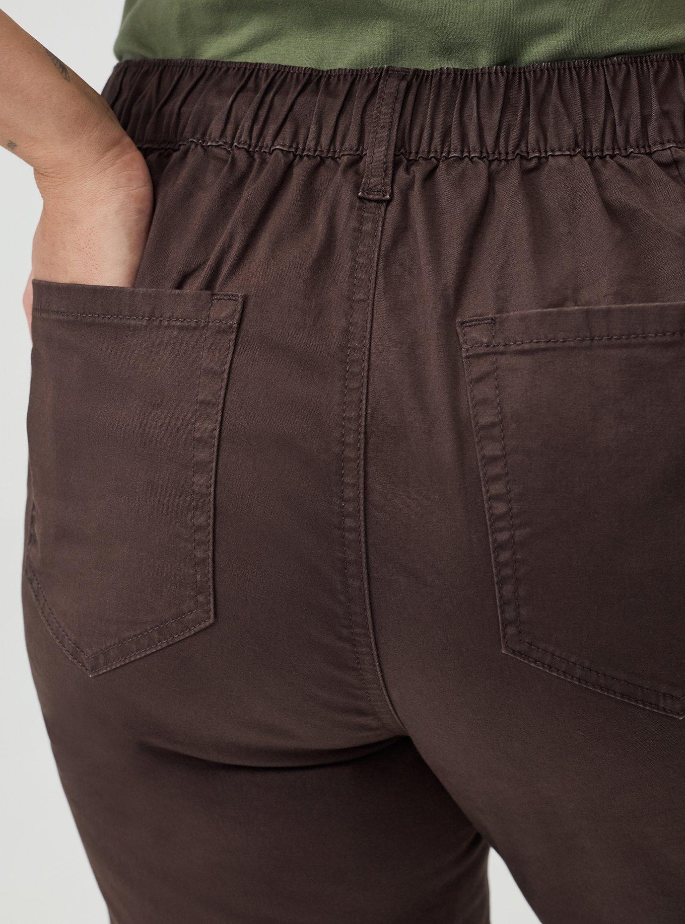 Weekend Mid-Rise Twill Straight Pant, JAVA, alternate