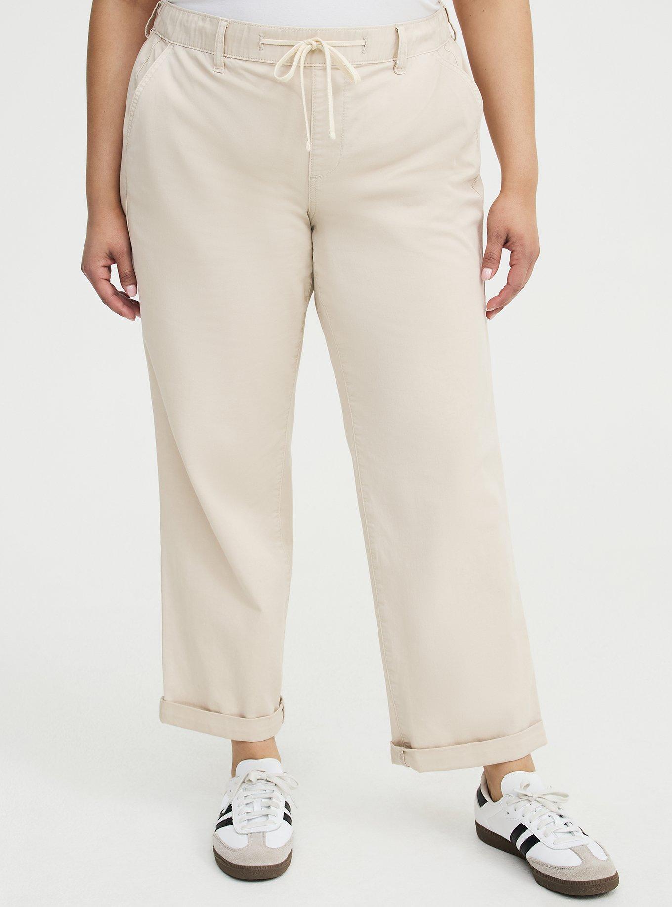 Weekend Mid-Rise Twill Straight Pant, RAINY DAY, alternate