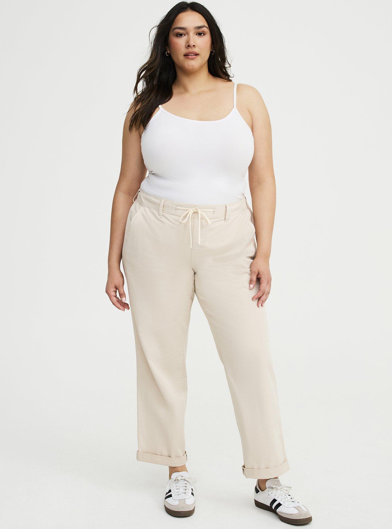 Weekend Mid-Rise Twill Straight Pant, RAINY DAY, alternate