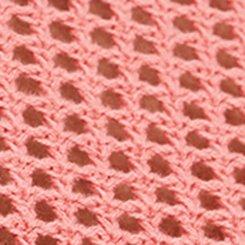 Open Stitch Crew Pullover Sweater, LANTANA, swatch