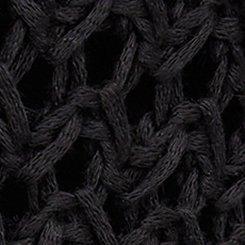 Open Stitch Pullover Shrug, DEEP BLACK, swatch