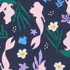 Little Mermaid Mid-Rise Cotton Cheeky Panty, MULTI, swatch