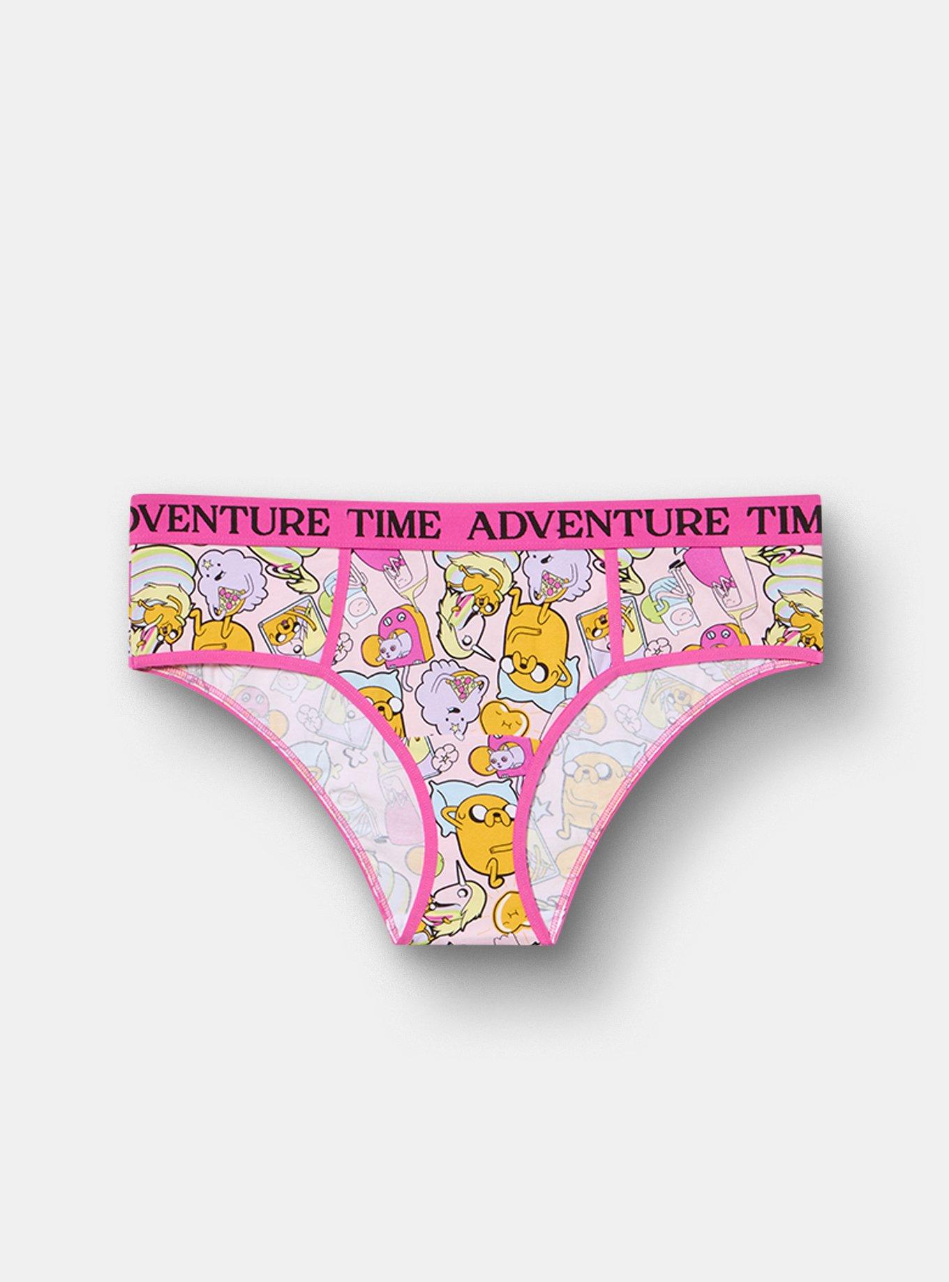 Adventure Time Mid-Rise Cotton Hipster Panty, MULTI, hi-res