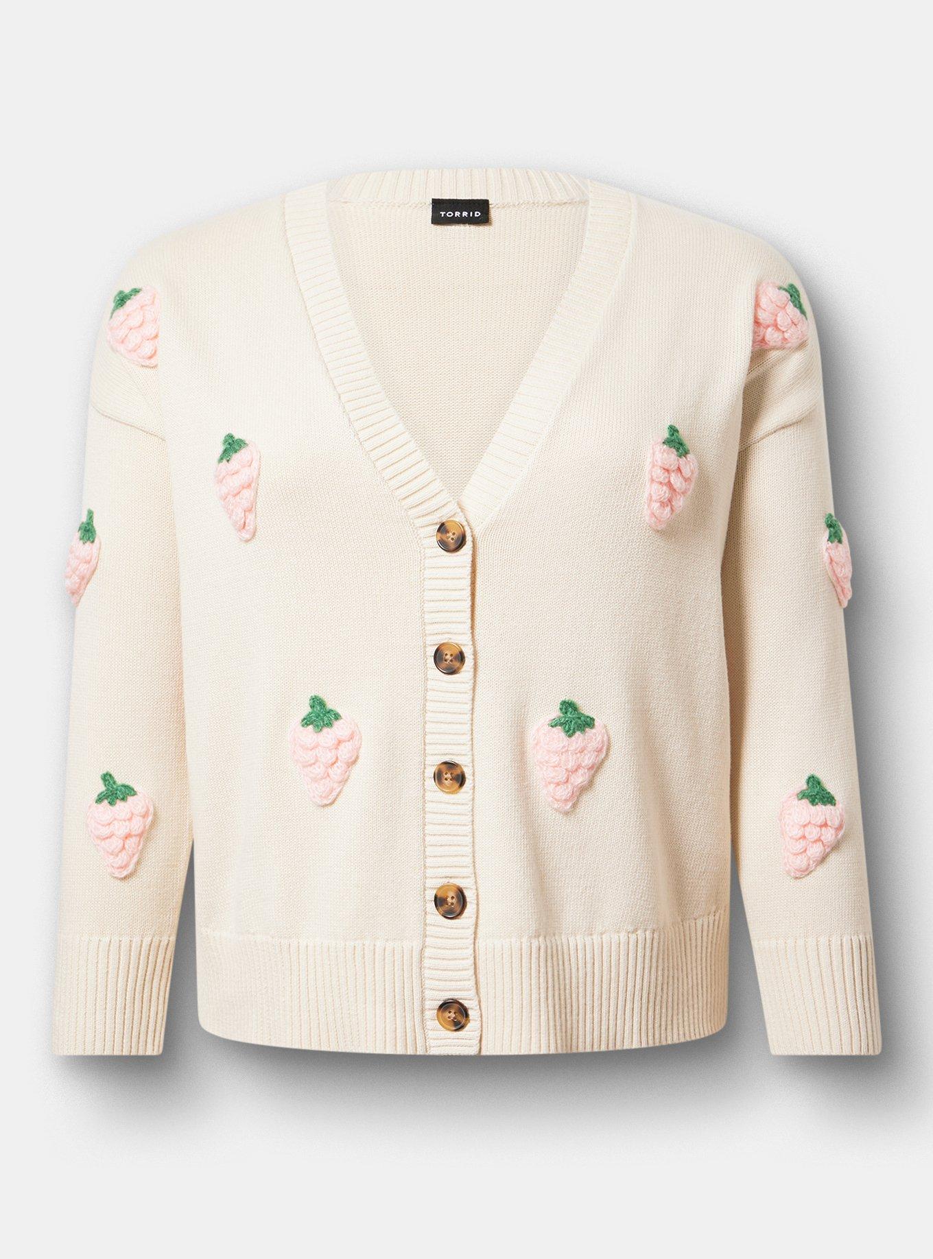 V-Neck Cardigan, BIRCH, hi-res