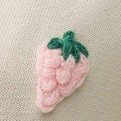 V-Neck Cardigan, BIRCH, swatch