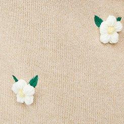 V-Neck Cardigan, MED HEATHER OATMEAL, swatch