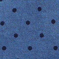 V-Neck Cardigan, CHIC DOT BLUE, swatch