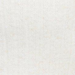 Pointelle Tie-Front Shrug, HEATHER OATMEAL, swatch