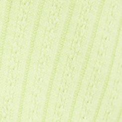 Pointelle Tie-Front Shrug, ASIAN PEAR, swatch