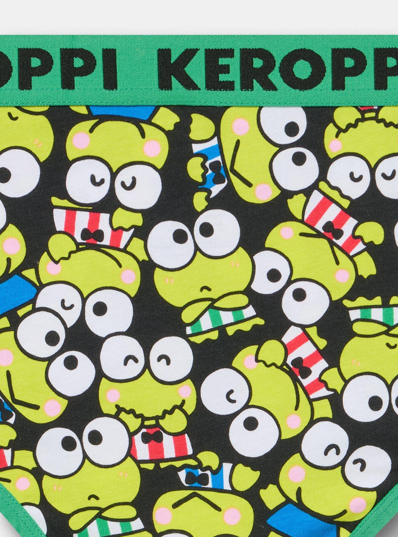 Keroppi Mid-Rise Cotton Cheeky Panty, MULTI, alternate