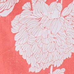 Belle Isle 3/4 Sleeve Maxi Dress, TOMORROW FLORAL PEACH, swatch