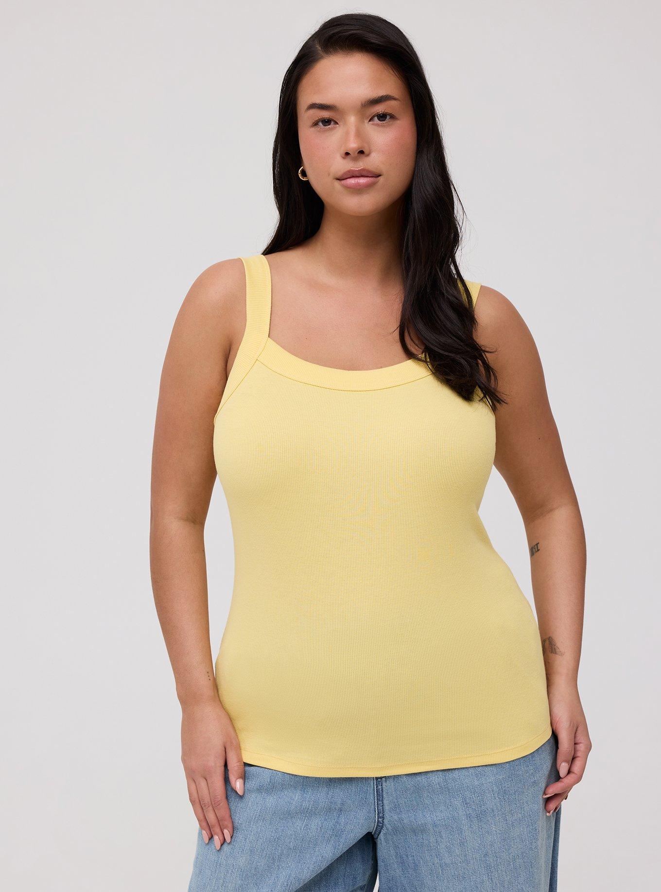 Cotton Modal Wide Strap Tank, SUNDRESS, hi-res