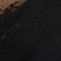 Mesh Lace Tank Top, DEEP BLACK, swatch