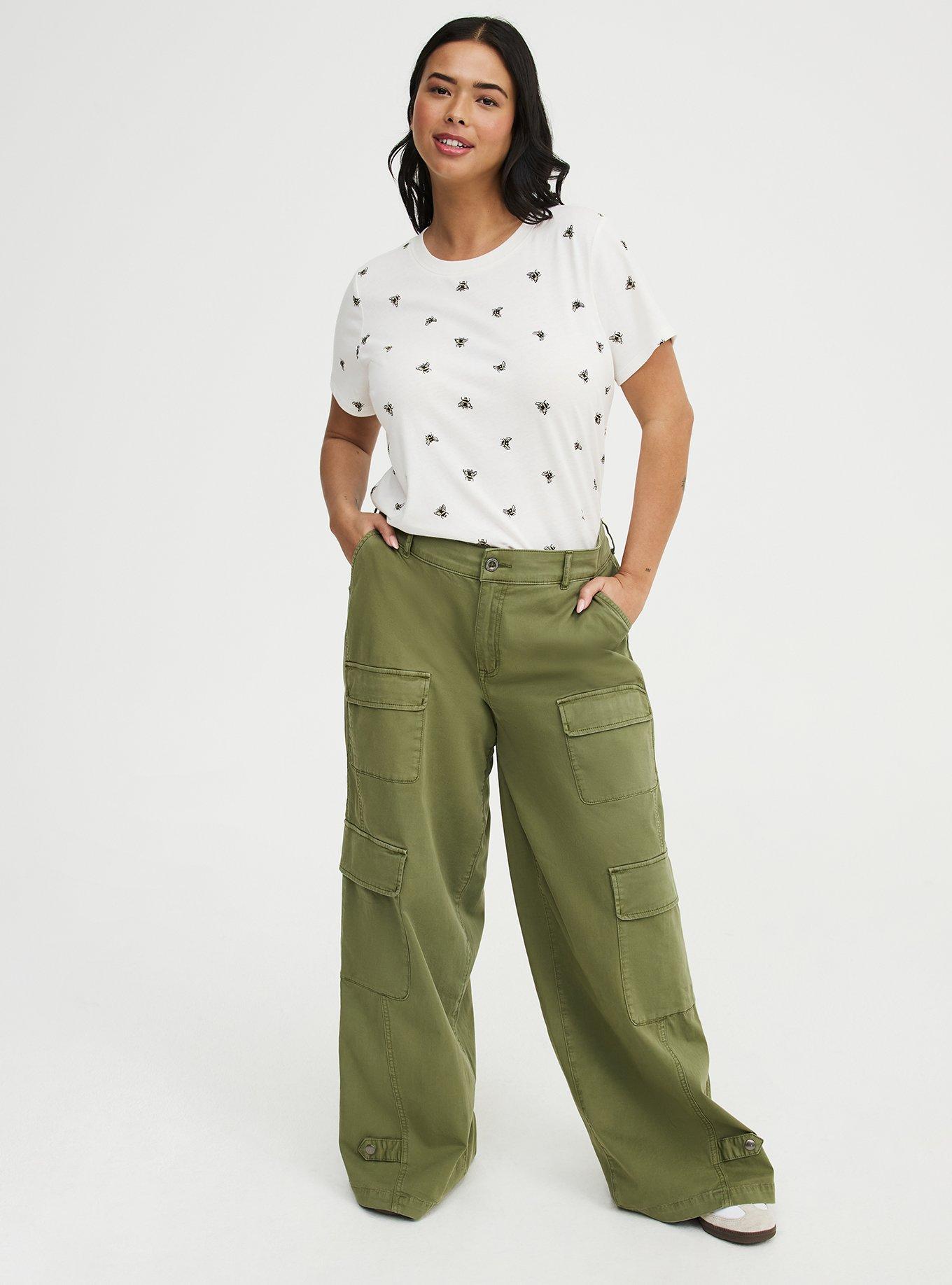 Printed Everyday Heritage Jersey Crew Tee, BUSY BEES WHITE, alternate