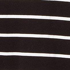 Printed Everyday Heritage Jersey Crew Tee, SIDEWALK STRIPE BLACK, swatch