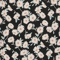 Printed Everyday Heritage Jersey Crew Neck Tee, CUTE DAISY DITSY FLORAL BLACK, swatch