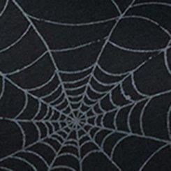 Printed Everyday Heritage Jersey Crew Neck Tee, SPIDER WEBS DEEP BLACK, swatch
