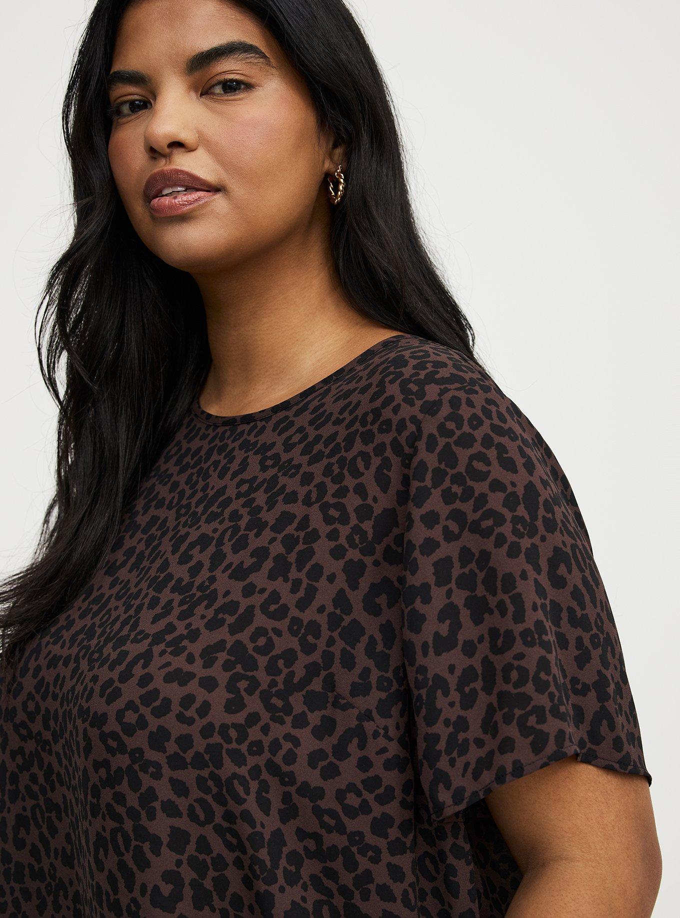 Abbey Georgette Top, REAL DEAL LEO BROWN, alternate