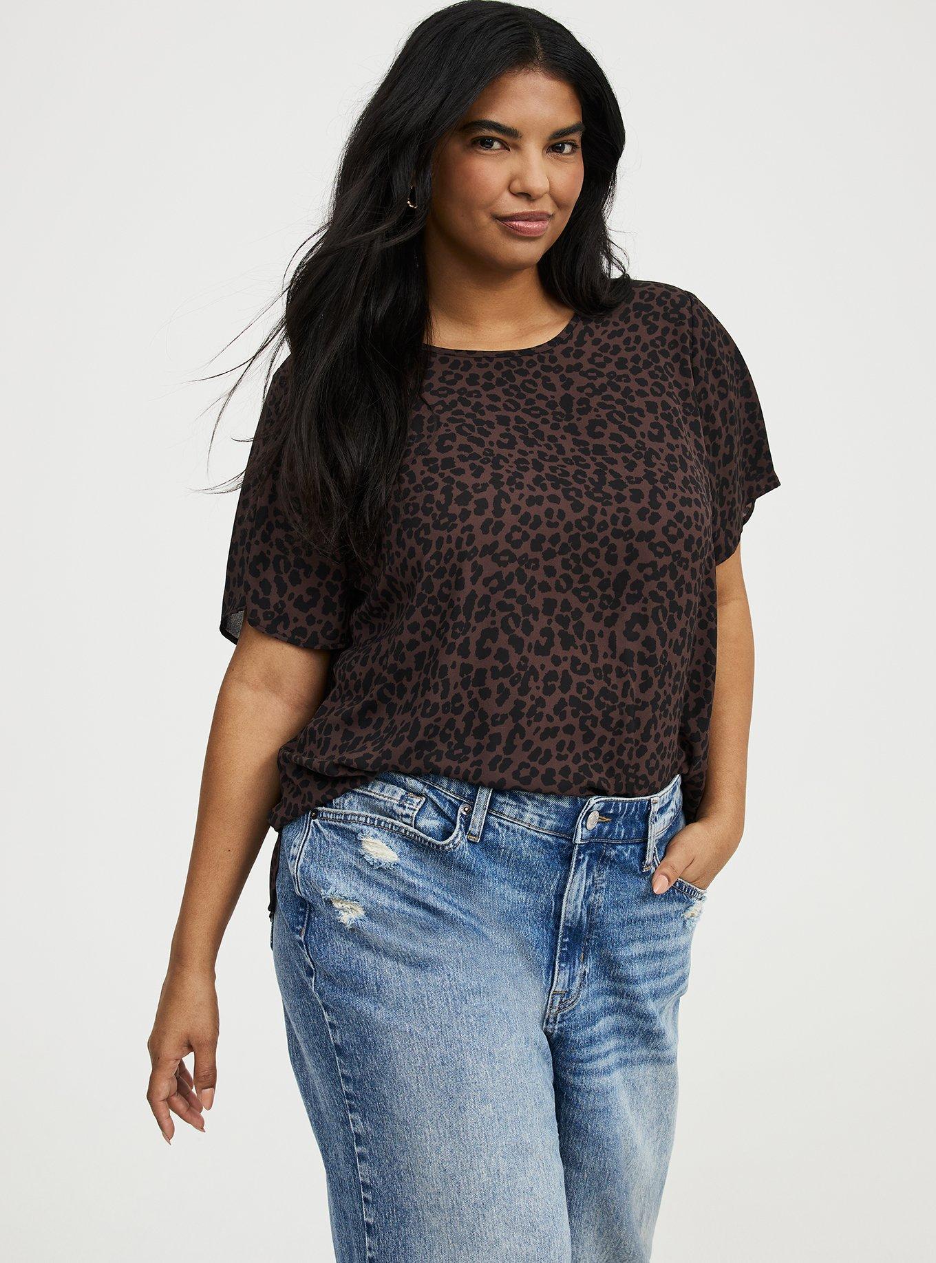 Abbey Georgette Top, REAL DEAL LEO BROWN, alternate