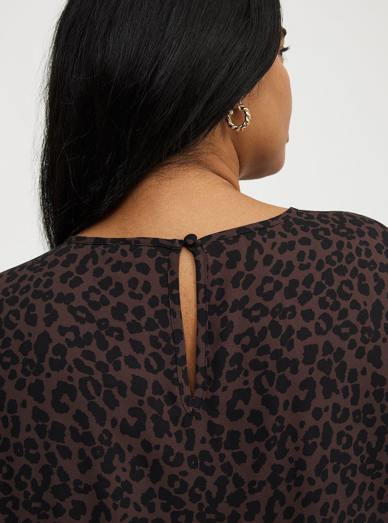 Abbey Georgette Top, REAL DEAL LEO BROWN, alternate