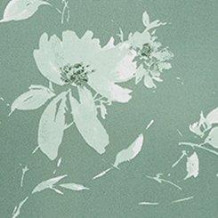 Abbey Georgette Top, REFRESHING SUNFLOWER FLORAL GREEN, swatch