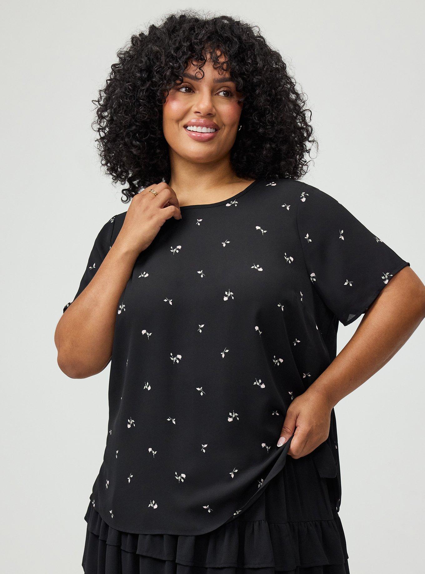 Plus Size - Abbey Georgette Top - Torrid
