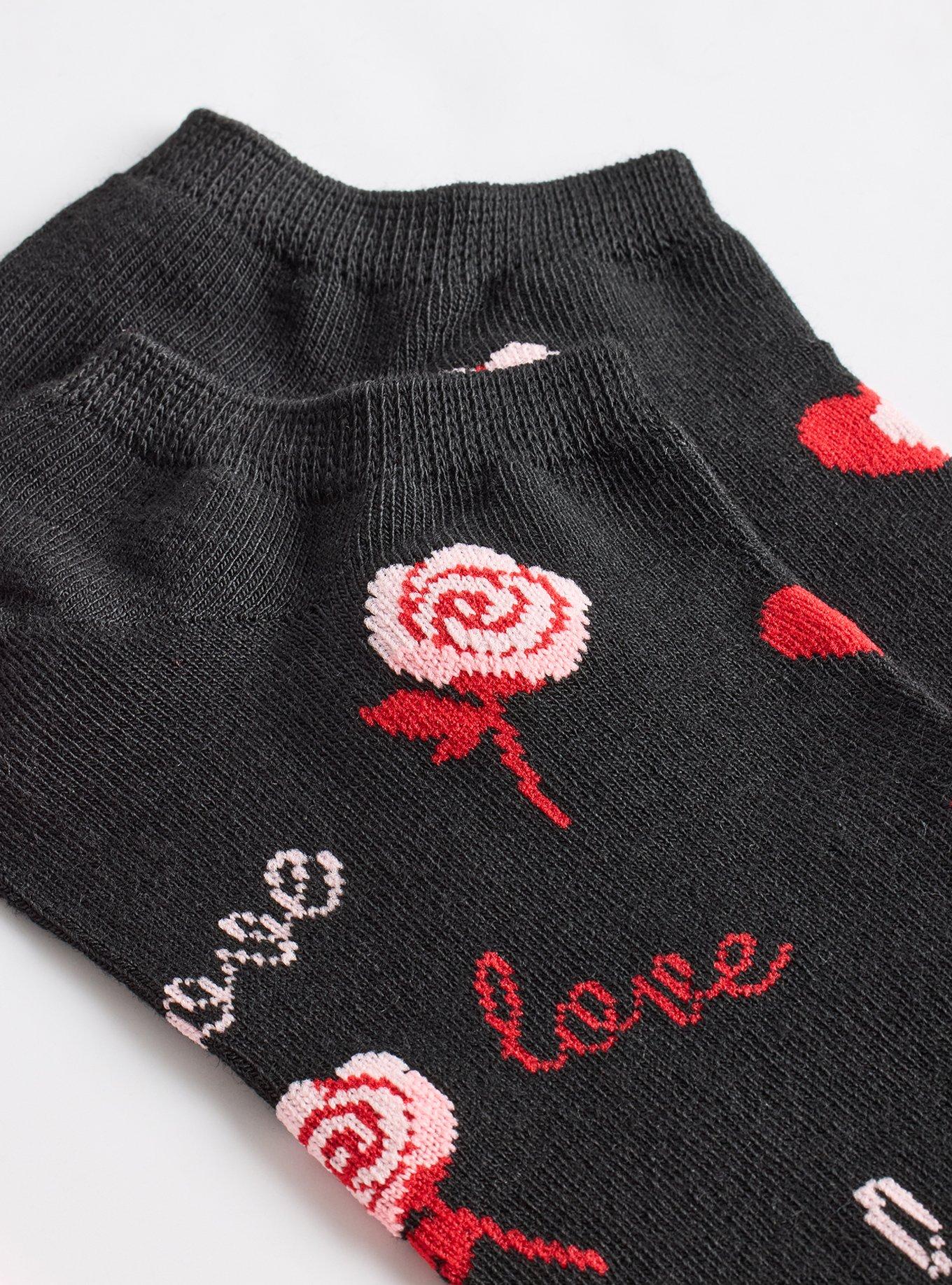 Valentine's Day Socks 5-Pack, MULTI, alternate