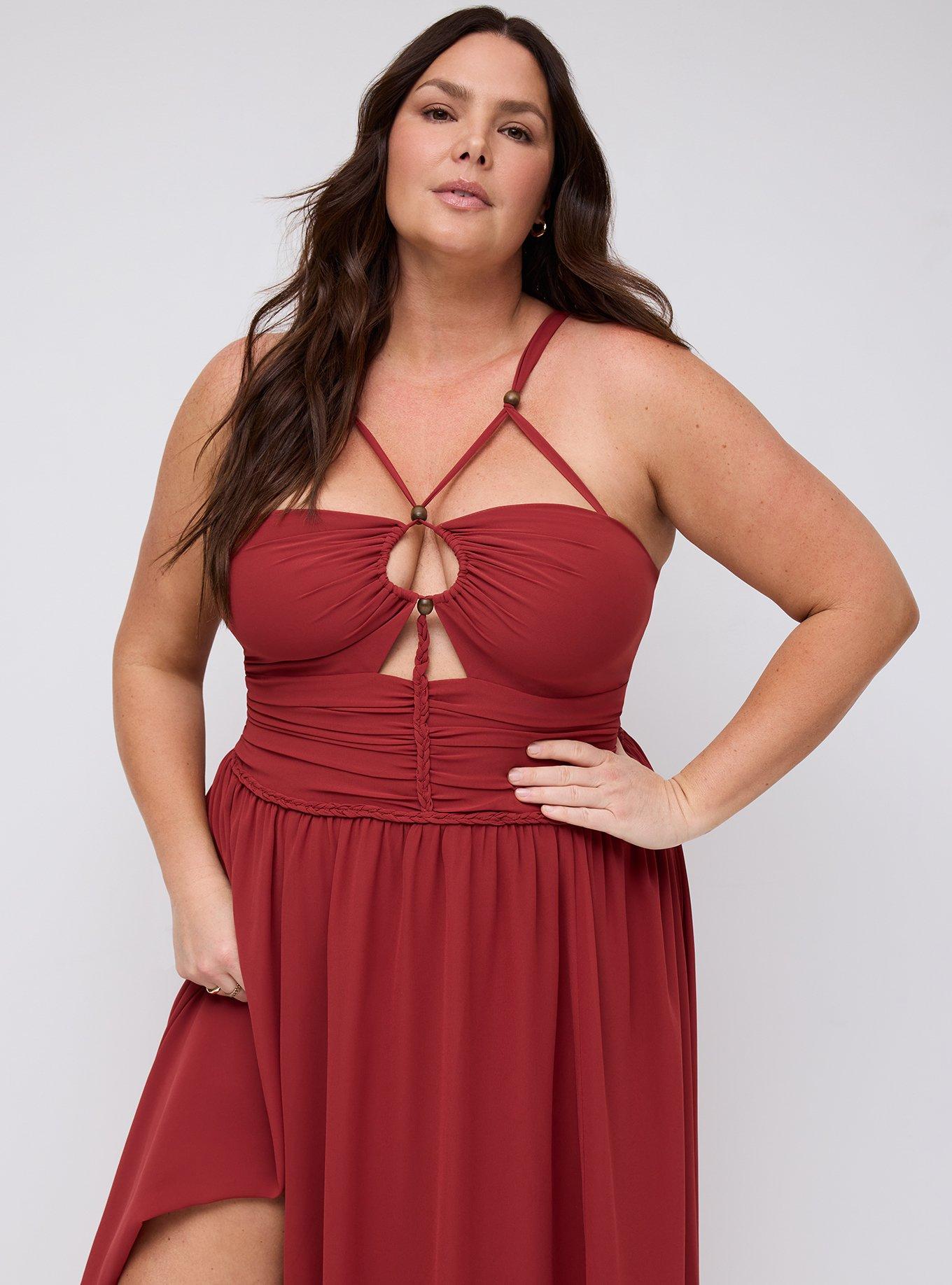 Studio Maxi Dress, ROSEWOOD, alternate