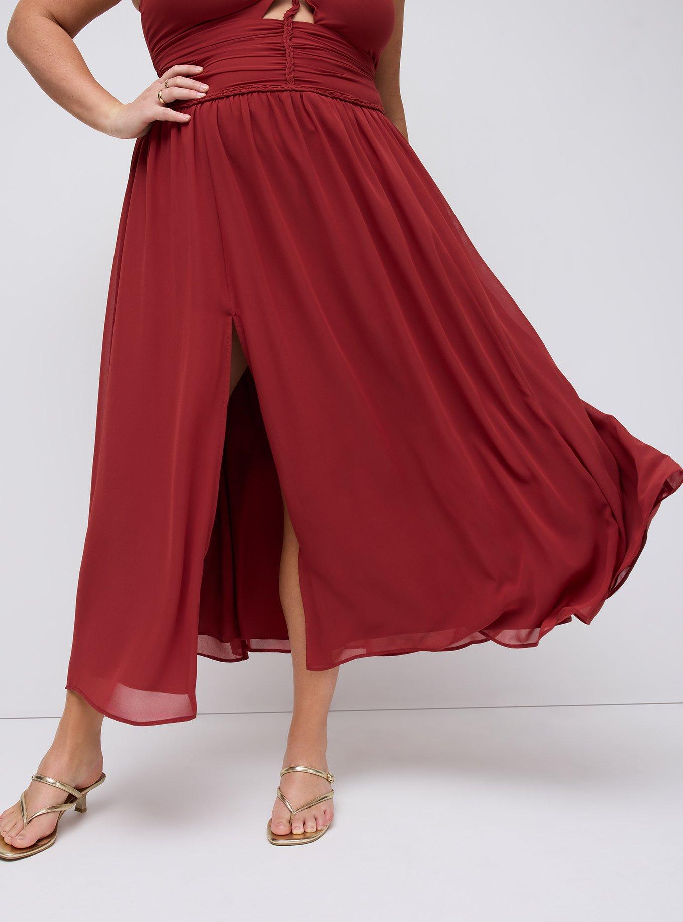 Studio Maxi Dress, ROSEWOOD, alternate