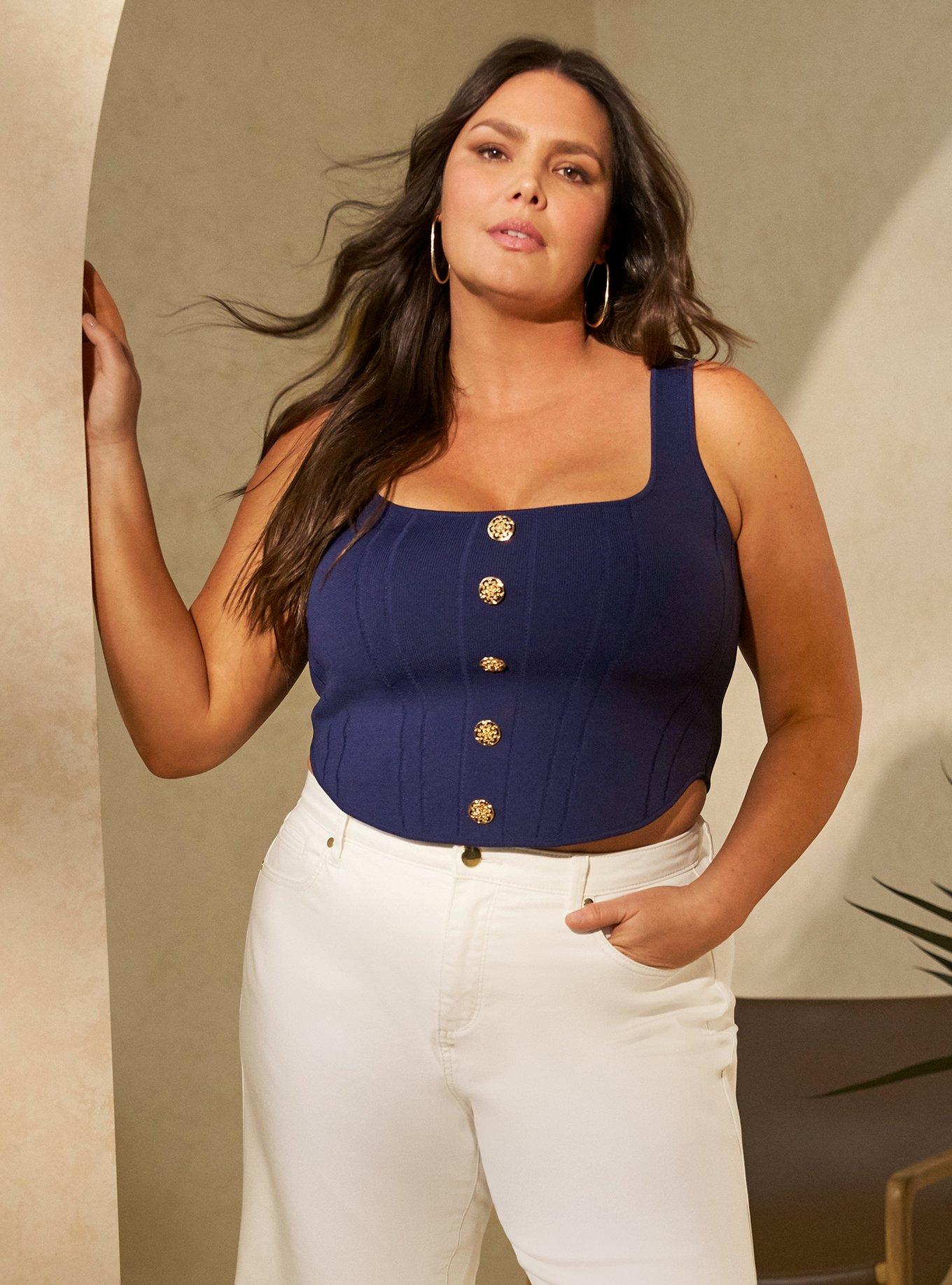 Studio Corset Top, ECLIPSE, hi-res