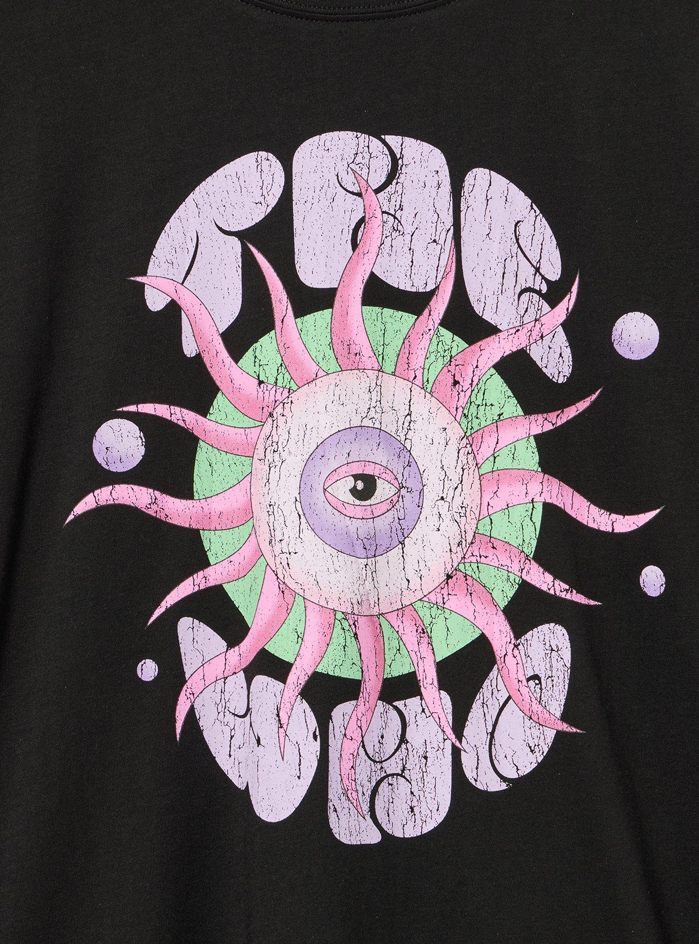 The Who Classic Cotton Crew Tee, THE WHO EYE DEEP BLACK, alternate