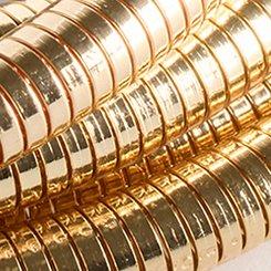 Coil Stretch Bracelet, GOLD, swatch