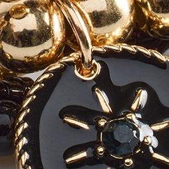 Celestial Beaded Stretch Bracelet, GOLD, swatch