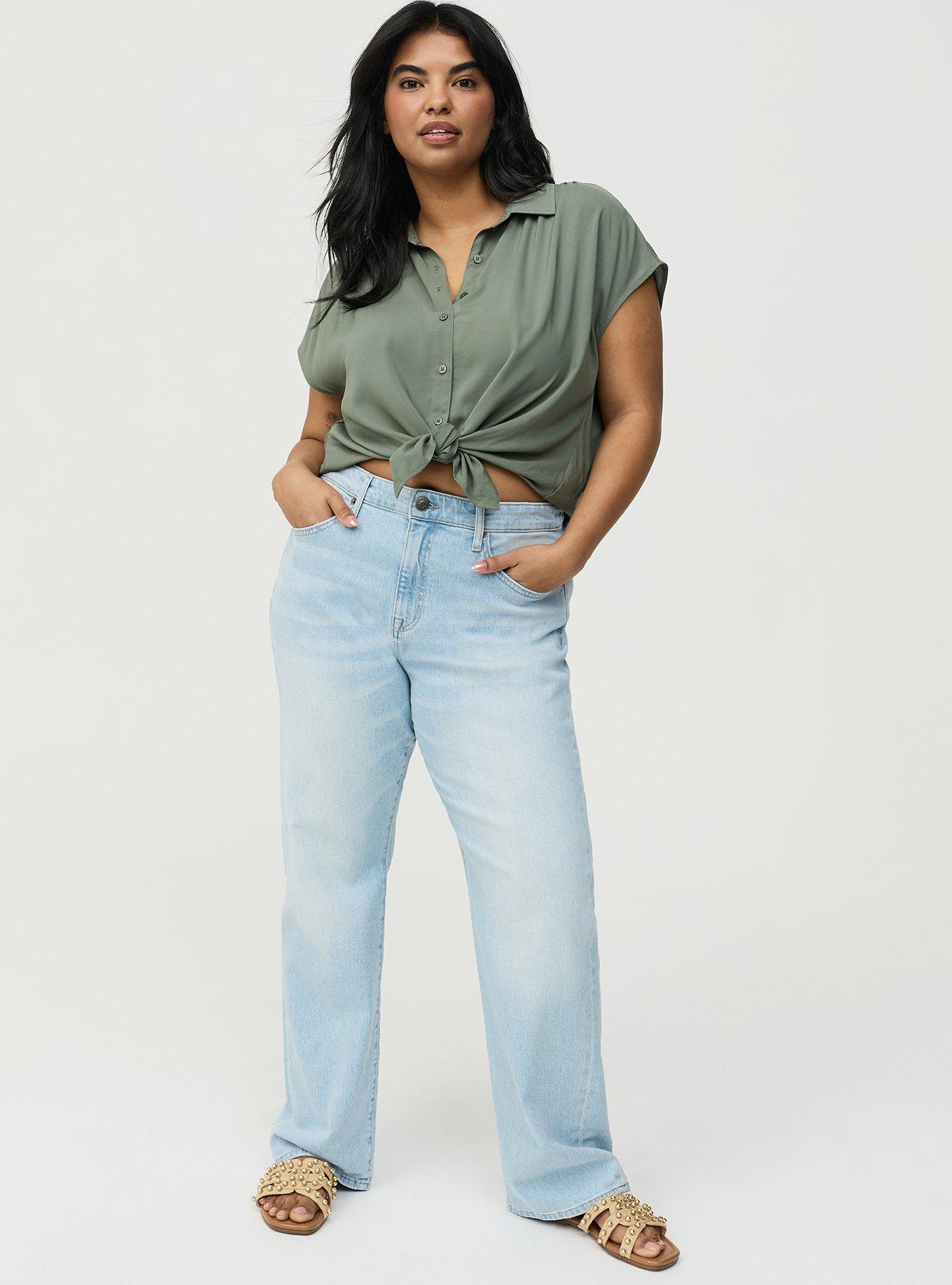 Challis Dolman Shirt, AGAVE GREEN, alternate