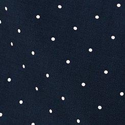 Challis Dolman Shirt, DAINTY DOT NAVY, swatch