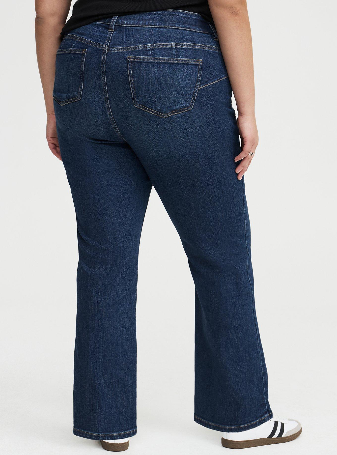 Bombshell Straight High-Rise Jean, ENGLISH CHANNEL, alternate