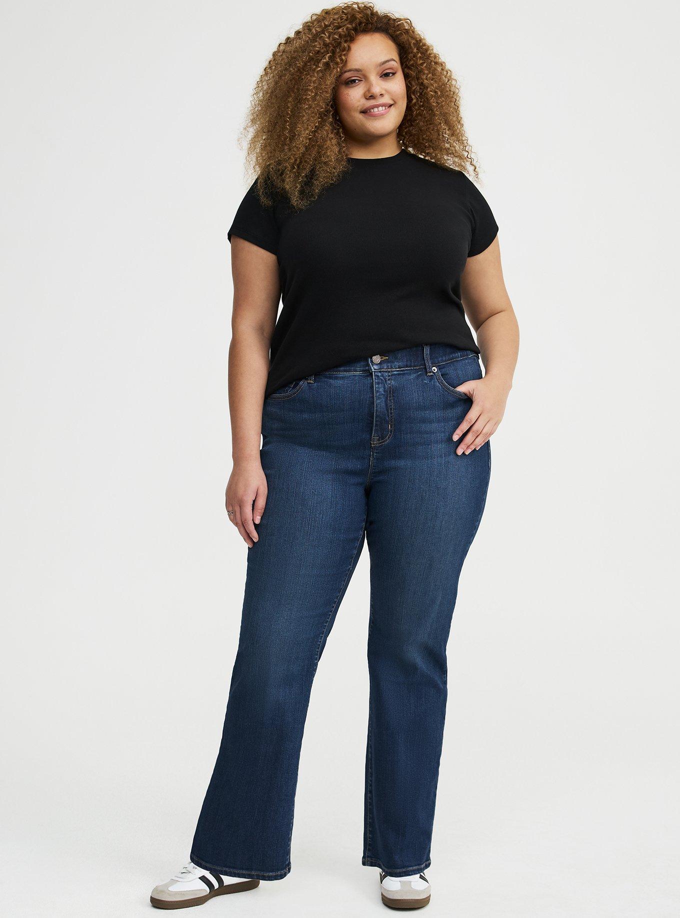 Bombshell Straight High-Rise Jean, ENGLISH CHANNEL, hi-res