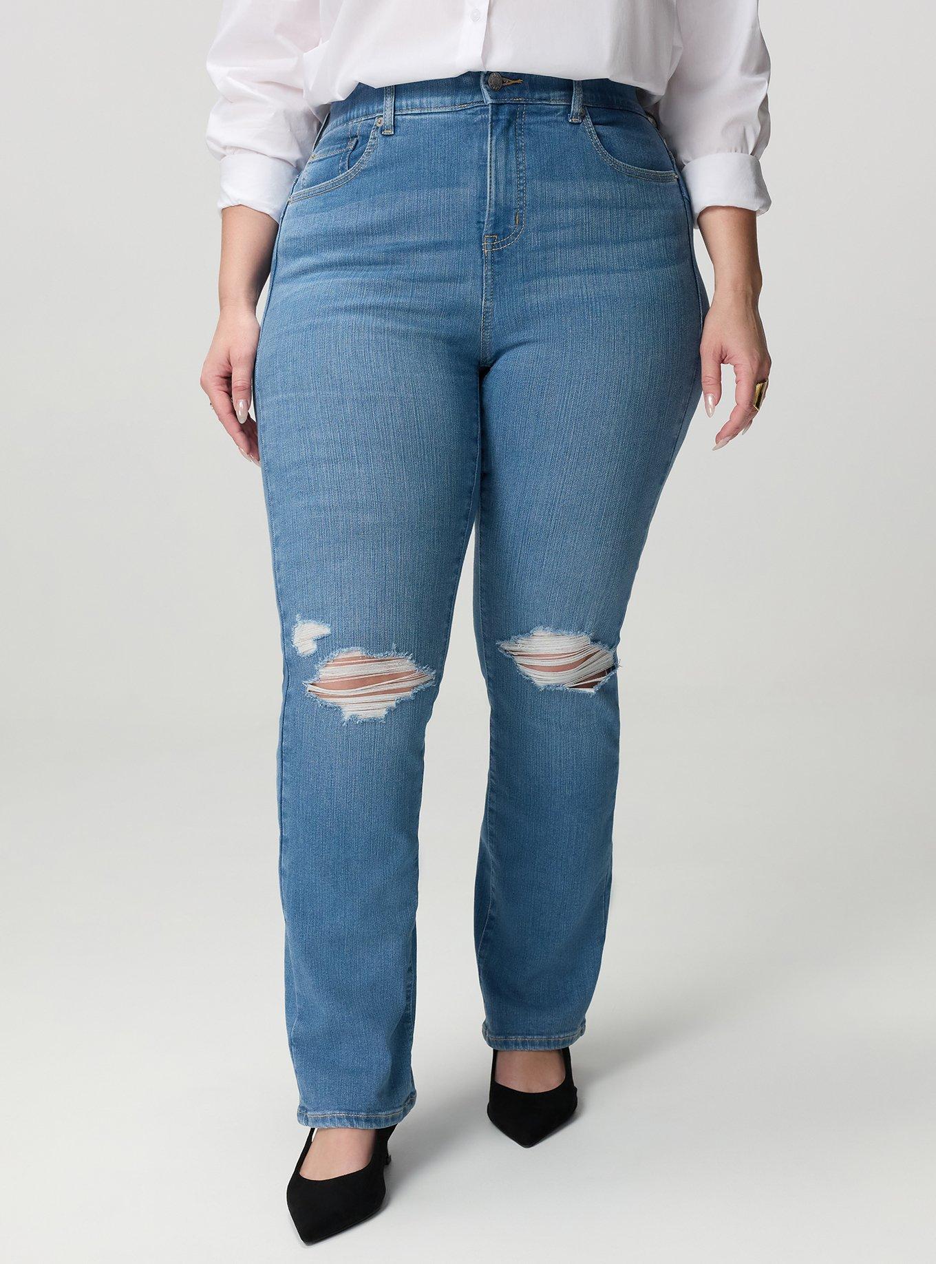 Bombshell Straight High-Rise Jean, HELIOS, alternate