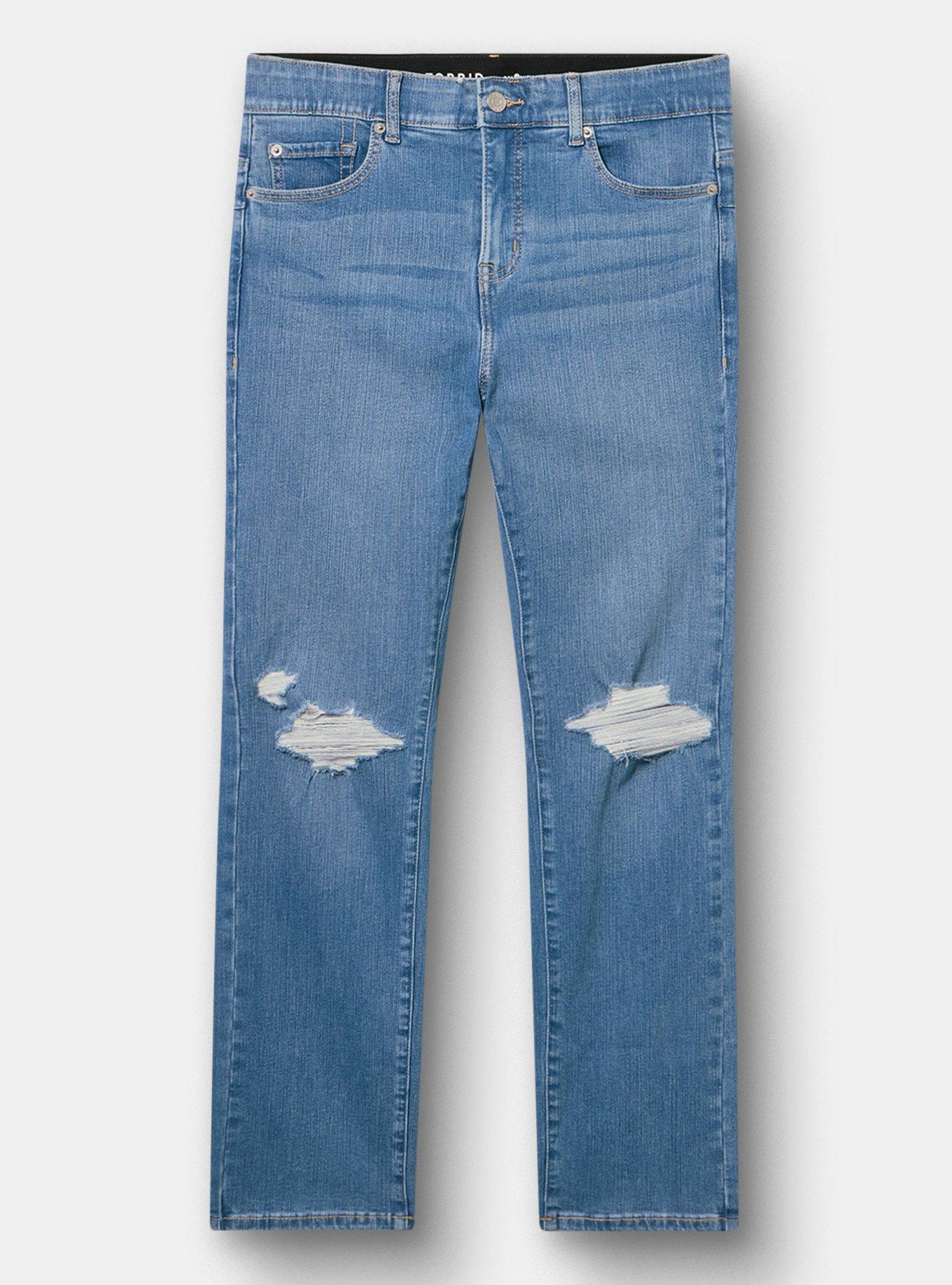 Bombshell Straight High-Rise Jean, HELIOS, hi-res