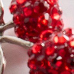 Cherry Charm Chain Belt, SILVER, swatch