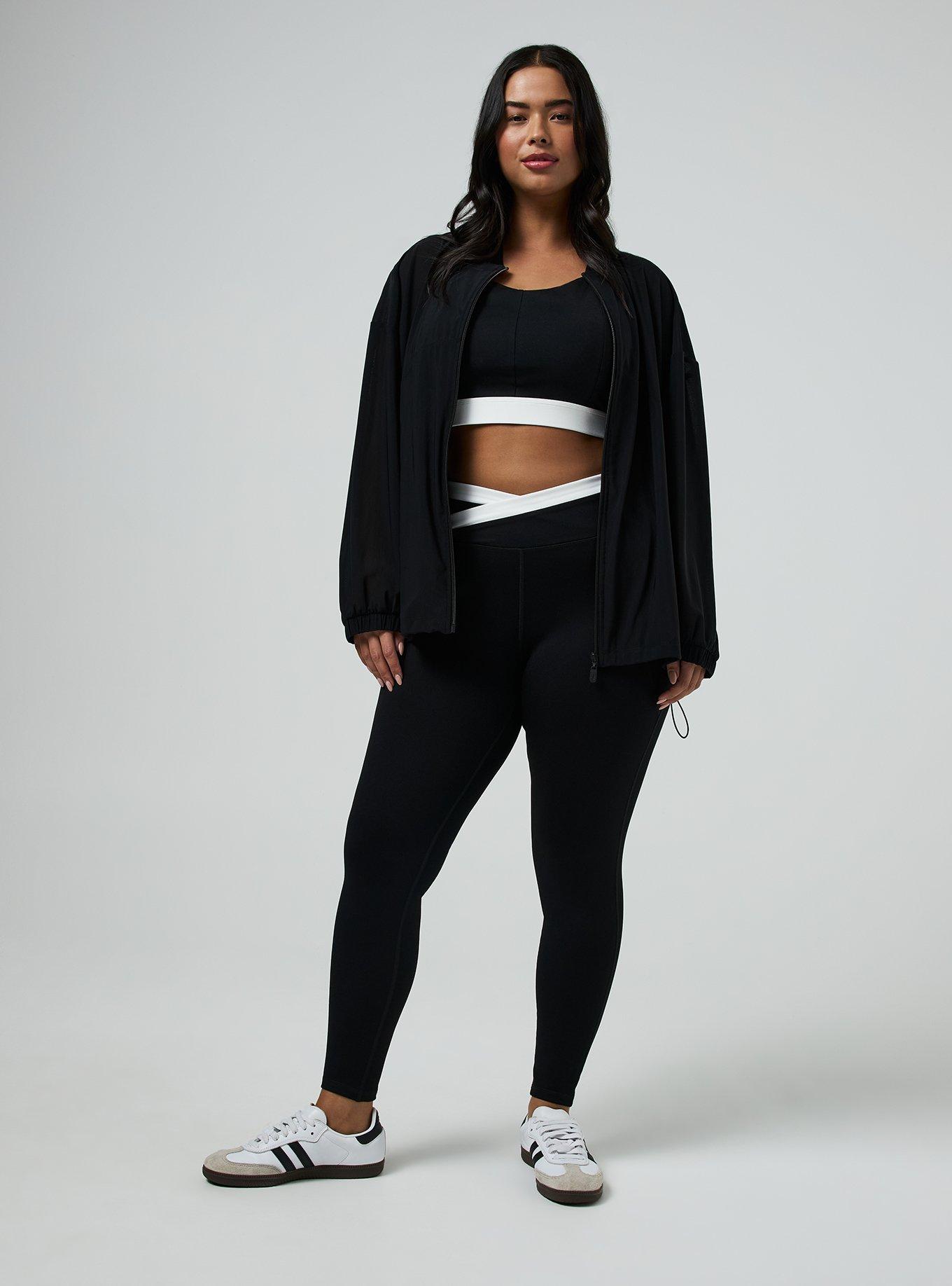 TRU Nylon Active Bomber Jacket, DEEP BLACK, alternate